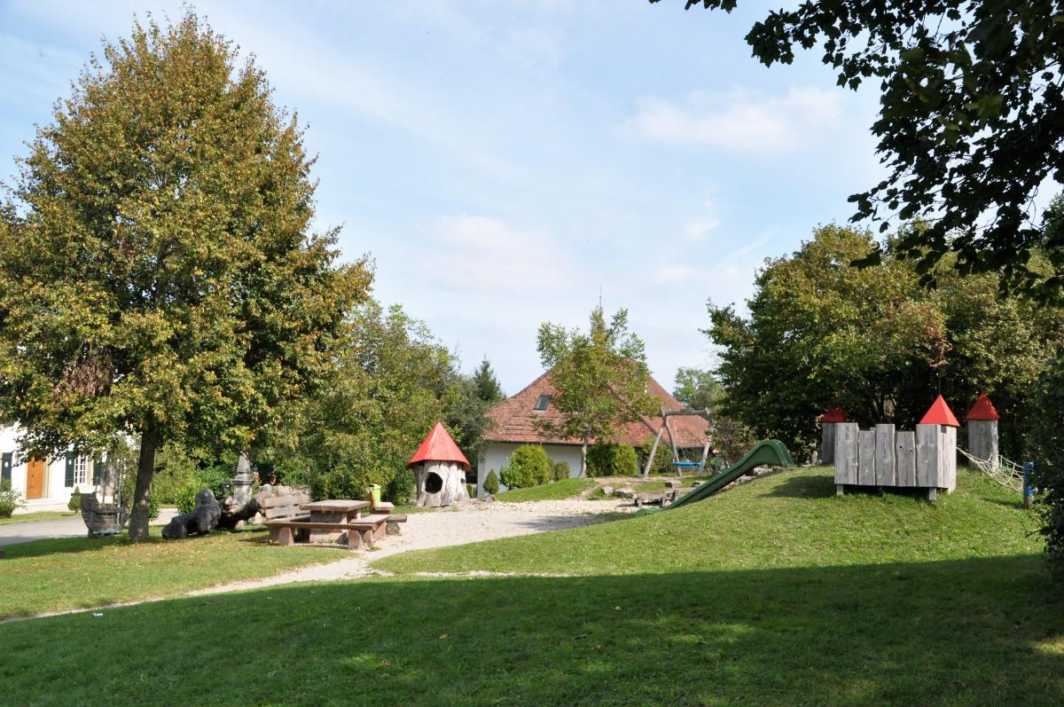 Sicht auf Spielplatz DriffDi